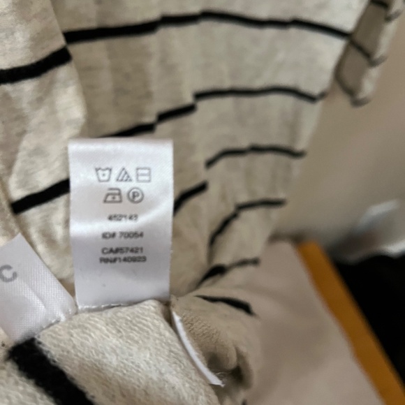 Lou & Grey Striped Sweater Dress, Size S - Picture 4 of 6